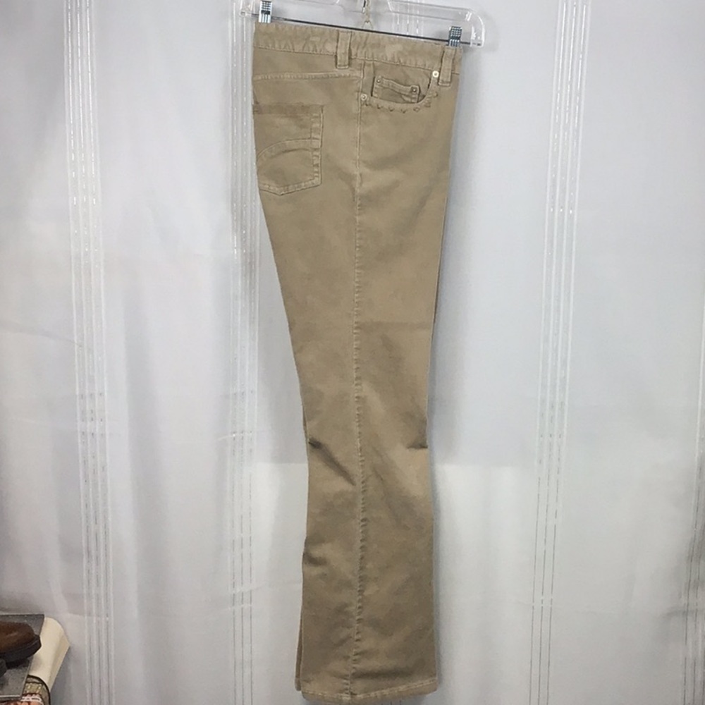 VTG🚦Route 66 Corduroy Embellished 5 Pocket Flare Jeans Sz 8